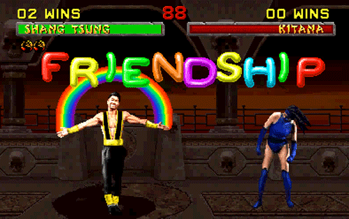 Mortal Kombat Friendship GIF - Find & Share on GIPHY