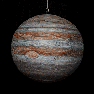 globe out of paper mache