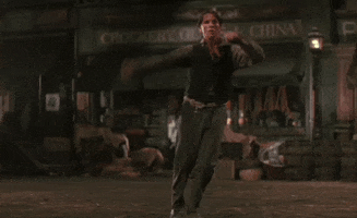 Christian Bale Dancing GIF by Justin