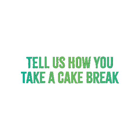 Takeacakebreak Sticker by Lundberg Family Farms