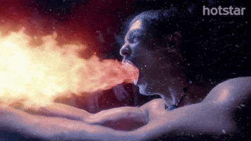 mayavi maling fire breathe GIF by Hotstar