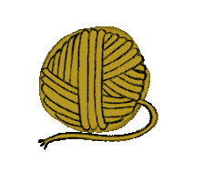 Knitting Sticker
