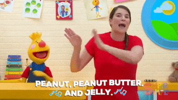 peanut butter dance GIF by Super Simple