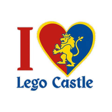 I Love Lego Sticker