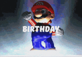 Smash Bros Birthday GIF
