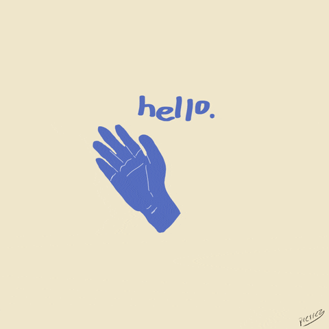Hand Hello GIF