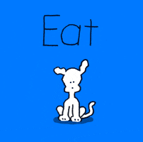 In Love Eating GIF by Chippy the Dog