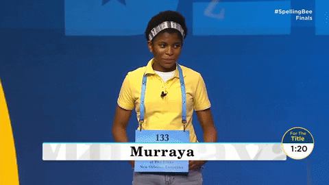 2021 National Spelling Bee Finals GIFs - Get the best GIF on GIPHY