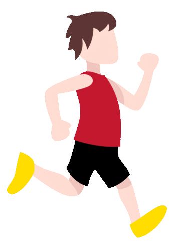 Sport Running Sticker by Deutsche Hochschule für Prävention und  Gesundheitsmanagement for iOS & Android | GIPHY