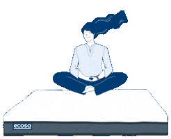 Yoga Sticker by Ecosa