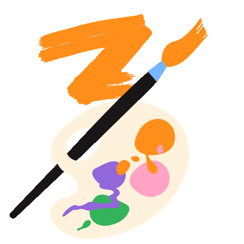 Paint Sticker