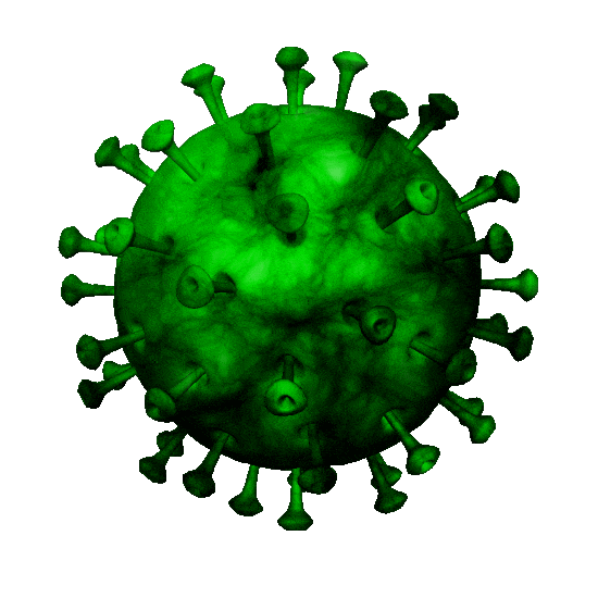 Corona Virus Sticker