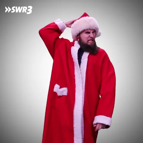 Angry Santa Claus GIF by SWR3