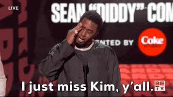 Diddy Miss Kim GIF by BET Awards