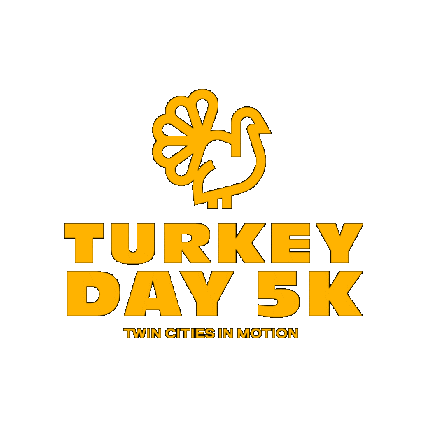 5K Turkey Day Sticker by Twin Cities In Motion