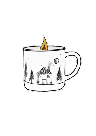 Coffee Winter Sticker by Cera una Bolla