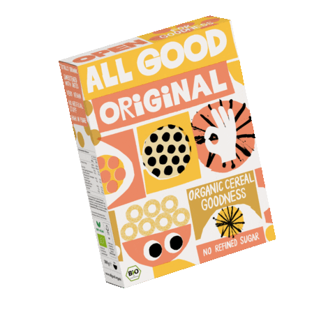 ALL GOOD – Organic Cereal Goodness Sticker