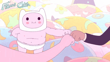 Adventure Time Fist Bump GIF by Cartoon Network