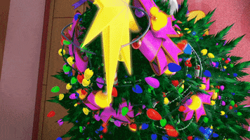 Decorating Christmas Tree GIF by Disney Jr.