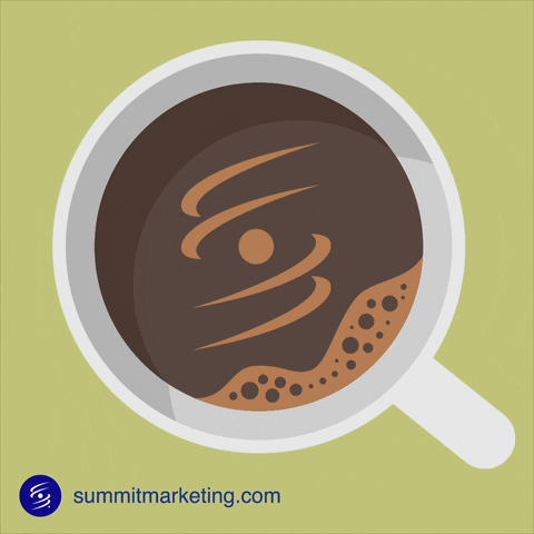 Coffee Break GIF by Summit Marketing