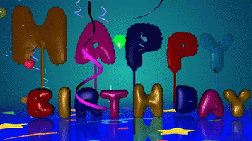 Birthday Balloons GIF