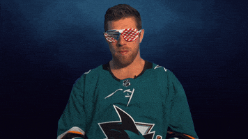 joe pavelski america GIF by San Jose Sharks