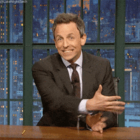 Behold Seth Meyers GIF by Late Night with Seth Meyers