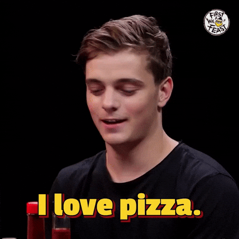 Martin Garrix Pizza GIF by First We Feast