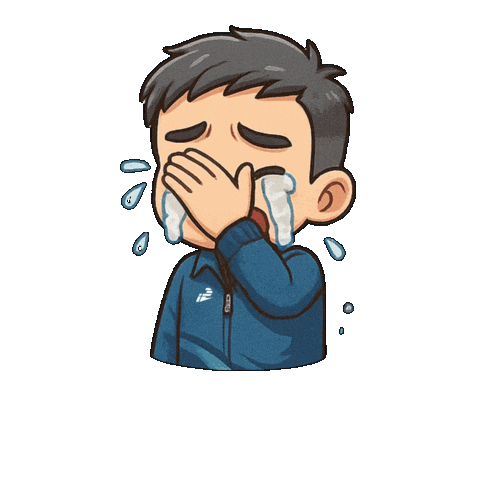 Sad Cry Sticker by iDartsLife