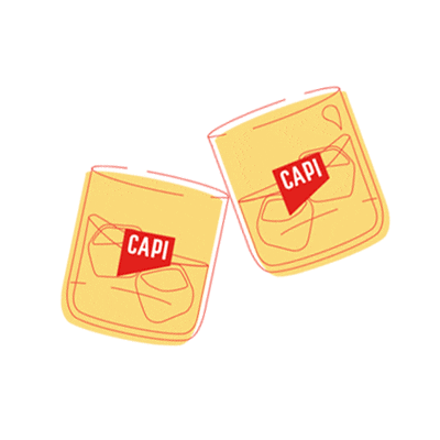 Fun Friday Sticker by CAPI Sparkling