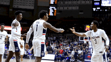 friends celebration GIF by UConn Huskies