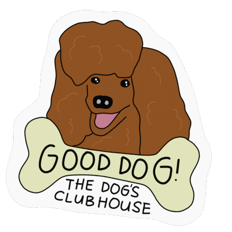 The Dog's Clubhouse Sticker