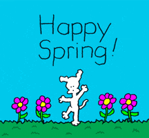 Happy Spring Day GIF by Chippy the Dog