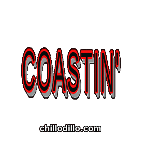 Relaxed Crypto Sticker by Chillo Dillo