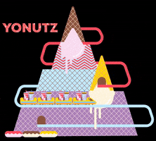Dessert Donuts GIF by Yonutz