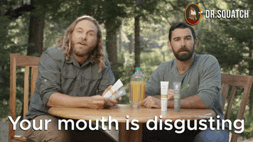 Mouth Bad Breath GIF by DrSquatchSoapCo