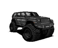 Jeep Sticker by Fortem Media