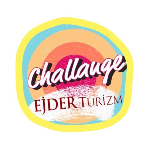 Tur Challange Sticker by EJDER TURIZM