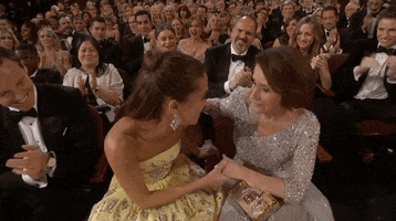 alicia vikander kiss GIF by The Academy Awards