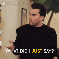 Stressed Schitts Creek GIF by CBC