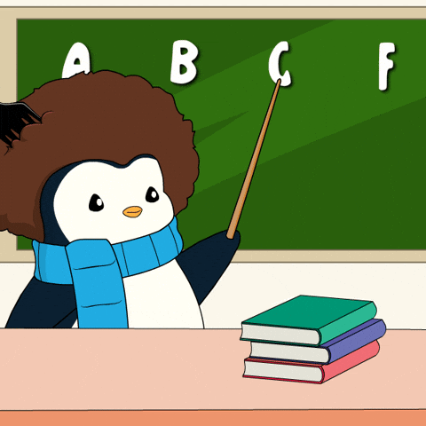 Studying Back To School GIF by Pudgy Penguins - Find & Share on GIPHY