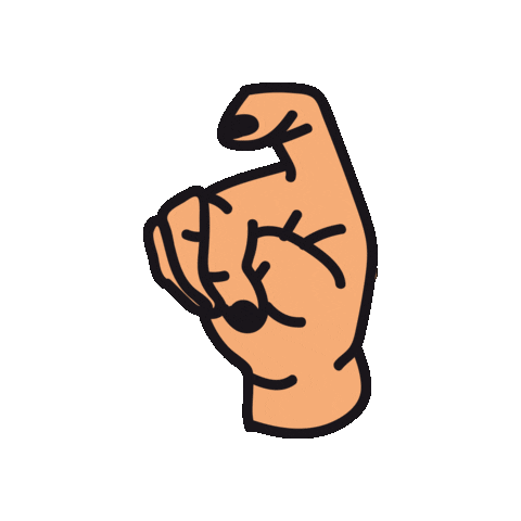American Sign Language Colors Sticker by Tim Colmant