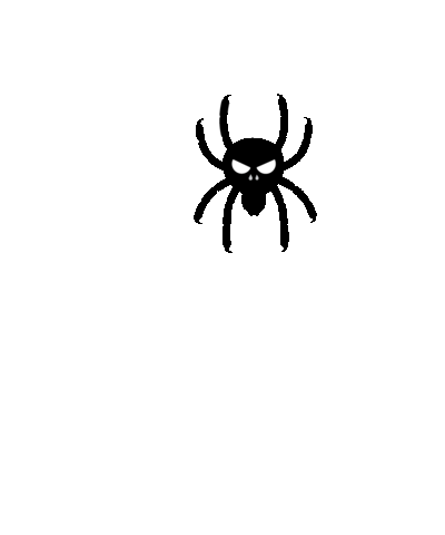 Halloween Spider Sticker by Fanta CZ SK