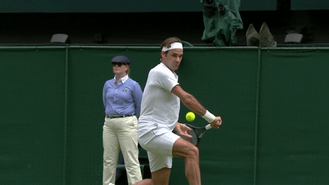 Roger Federer Poetry GIF by Wimbledon - Find & Share on GIPHY