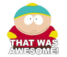 Awesome Eric Cartman Sticker by South Park