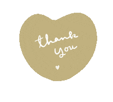 Heart Thanks Sticker