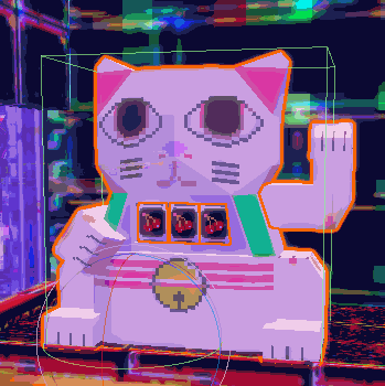Slot Machine Cat GIF by galamotshaku