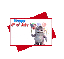 4Th Of July Sticker