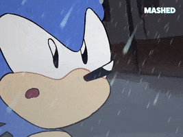 Staring Sonic The Hedgehog GIF by Mashed