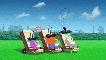 best friends GIF by Oggy and the Cockroaches